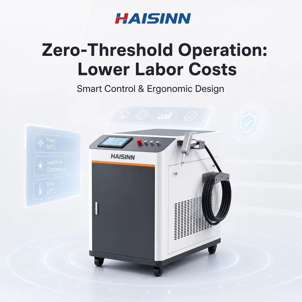 Industrial Handheld Laser Welding Machine - Mesin Las Serat Optik Genggam Industri