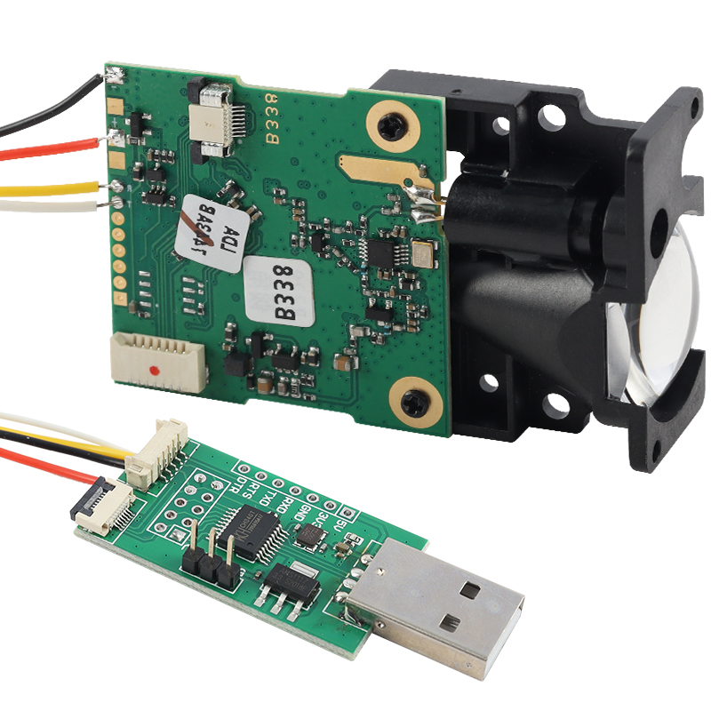 Industrial Laser Distance Sensor - Sensor Jarak Laser LDJ 200m Modul