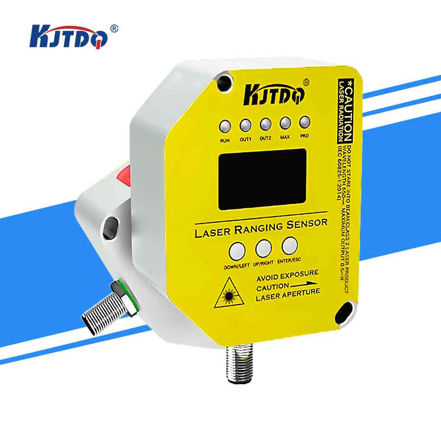Industrial Laser Distance Sensor - Layar OLED 2026 untuk Industri dengan