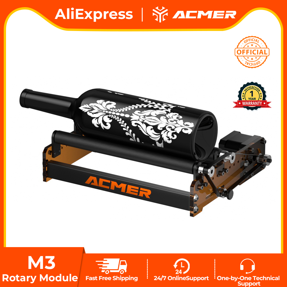 Industrial Laser Cutting - Rol Putar Laser ACMER M3 360