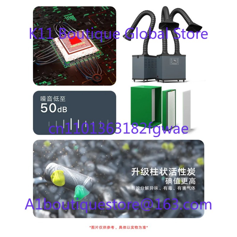 Industrial Laser Welding Iron - Pembersih Asap Industri Filter Las Pengumpul