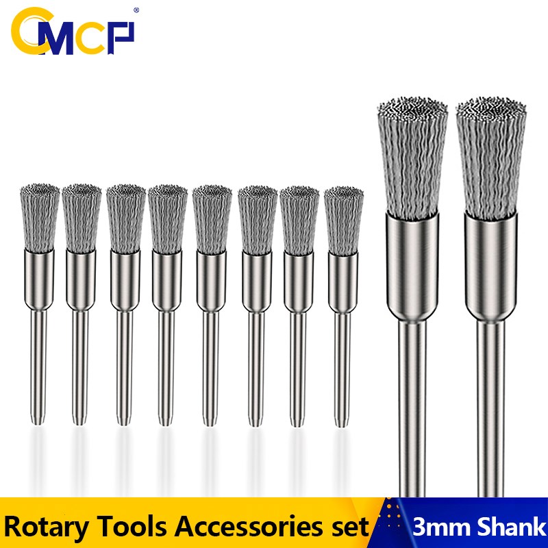 Cnc Router Bit - CMCP Set sikat roda kawat baja,