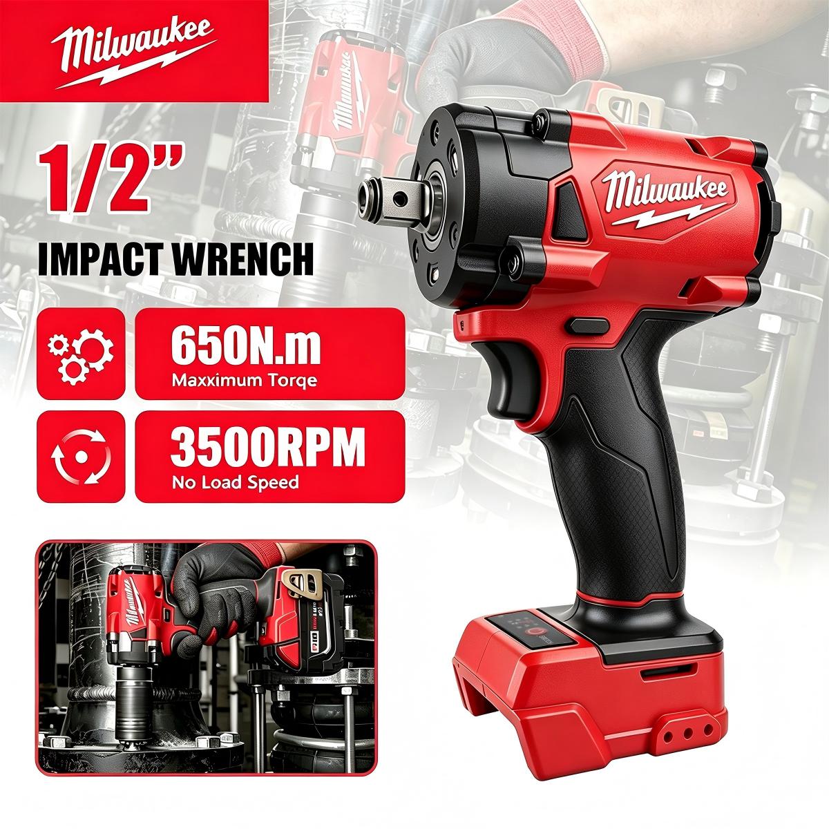 Milwaukee Drill M18 Fuel - Milwaukee 1/2' M18 FUEL Brushless Cordless