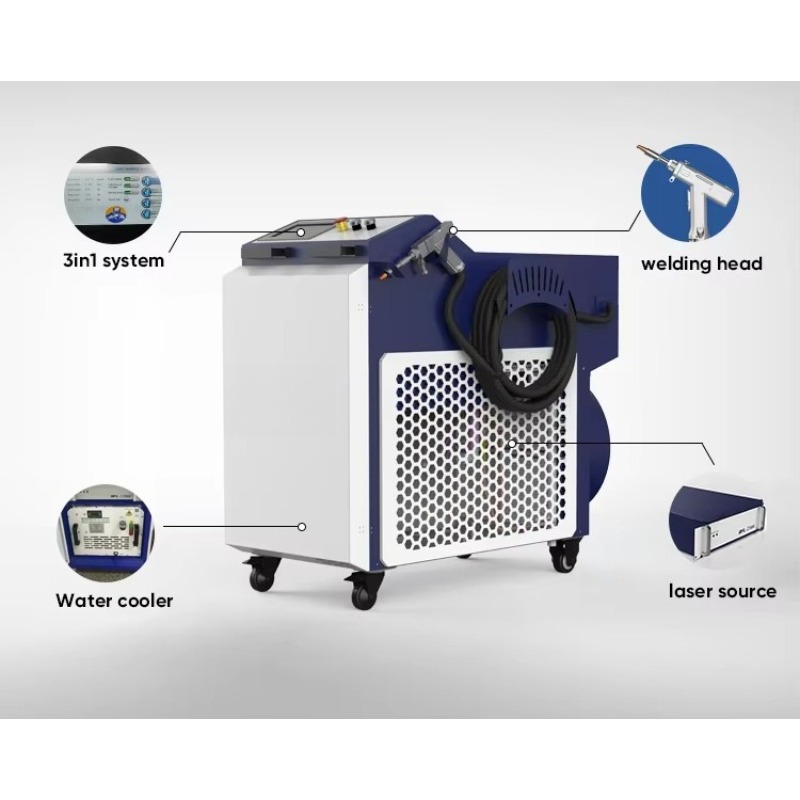 Mesin Las Laser Serat Genggam  - Industrial Handheld Laser Welding Machine ulasan dan harga