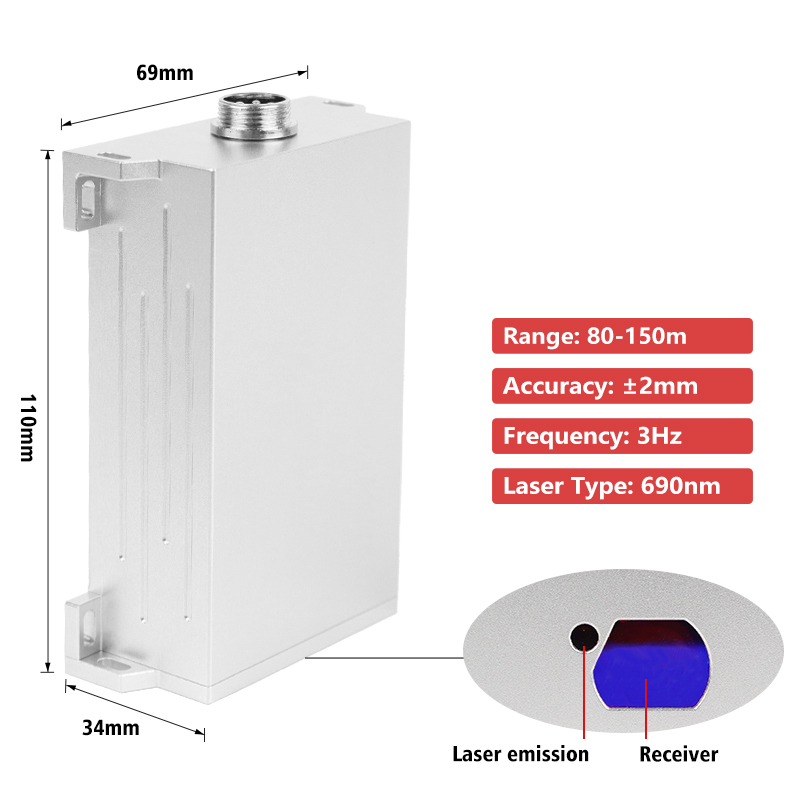 Sensor Pengukur Jarak Laser Ta - Industrial Laser Distance Sensor ulasan dan harga