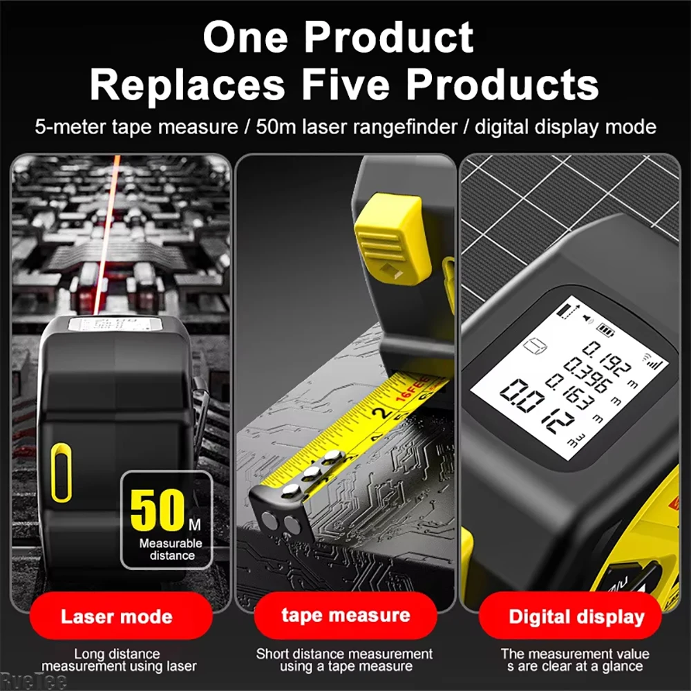Pengukur Pita Laser 5M Pengisi - Industrial Laser Distance Sensor ulasan dan harga