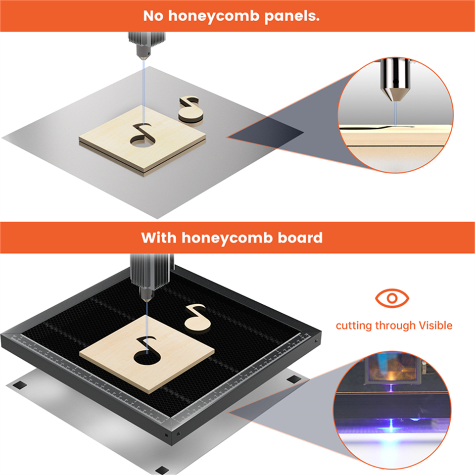 Meja Kerja Laser Panel Sarang  - Industrial Laser Cutting ulasan dan harga