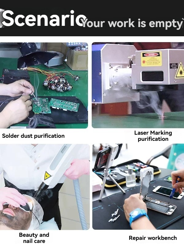 Penyerap Asap Solder Mini – Pe - Industrial Laser Welding Iron ulasan dan harga
