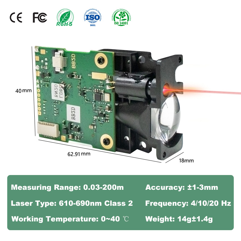 Sensor Jarak Laser LDJ 200m Mo - Industrial Laser Distance Sensor ulasan dan harga