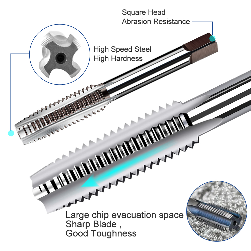 25 Buah Kit Perbaikan Ulir Met - Cnc Router Bit ulasan dan harga