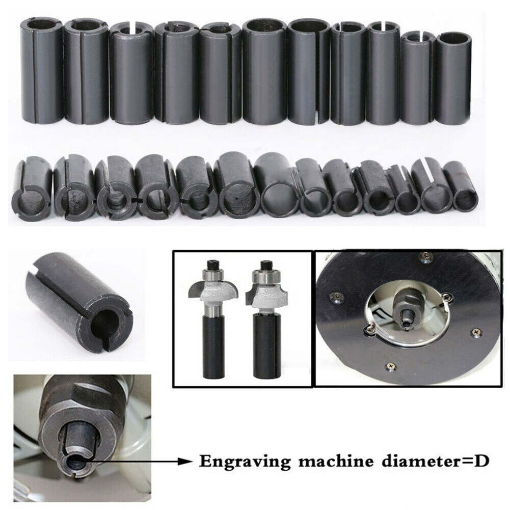 Router Bit Adaptor Collet 6 6. - Cnc Router Bit ulasan dan harga