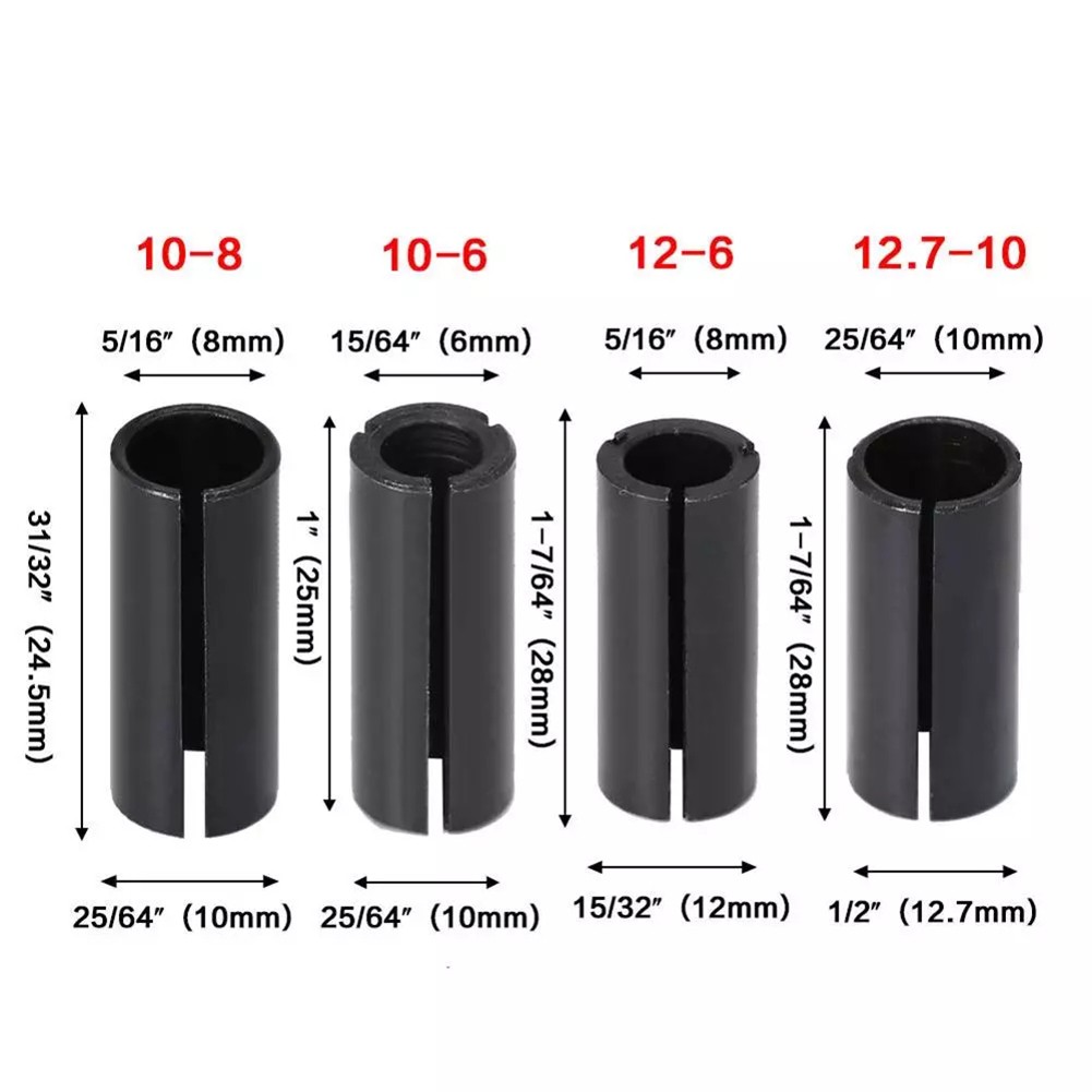Router Bit Adaptor Collet 6 6. - Cnc Router Bit ulasan dan harga