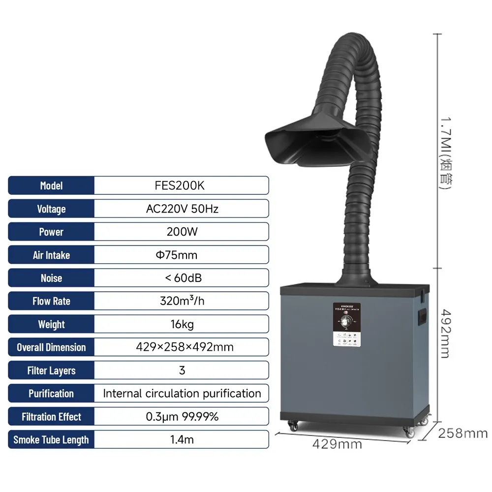KNOKOO saringan Laser asap dan - Industrial Laser Welding ulasan dan harga