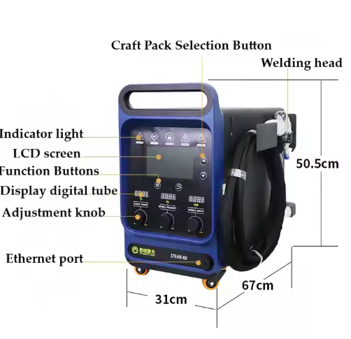Mesin Las Laser Genggam Indust - Industrial Handheld Laser Welding Machine ulasan dan harga