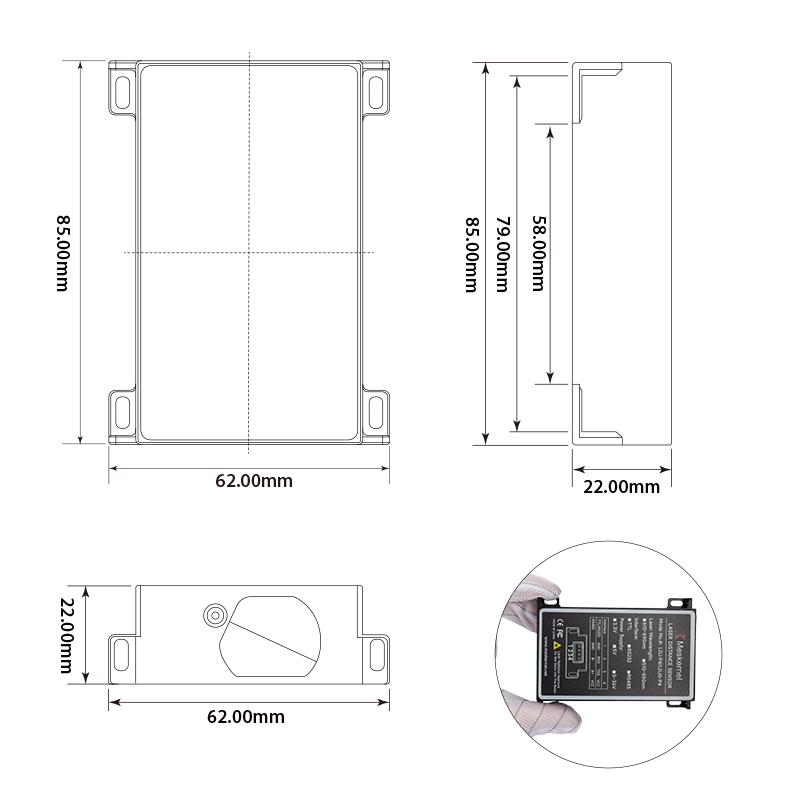 Sensor Pengukur Jarak Laser In - Industrial Laser Distance Sensor ulasan dan harga
