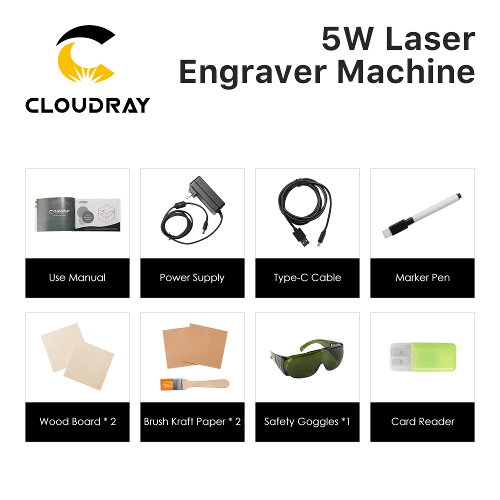 Mesin Pengukir Laser Cloudray  - Industrial Laser Cutting ulasan dan harga