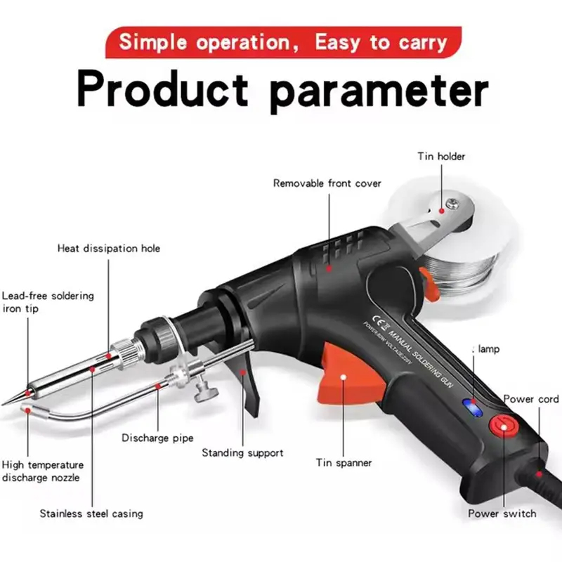 Set Pistol Solder Multifungsi, - Industrial Laser Welding Iron ulasan dan harga